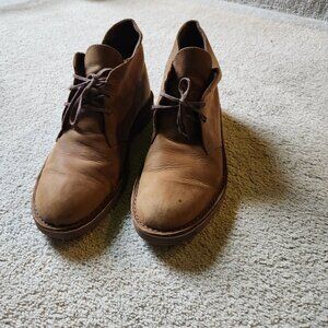 Clarks Brown Leather Desert Boot Chukka